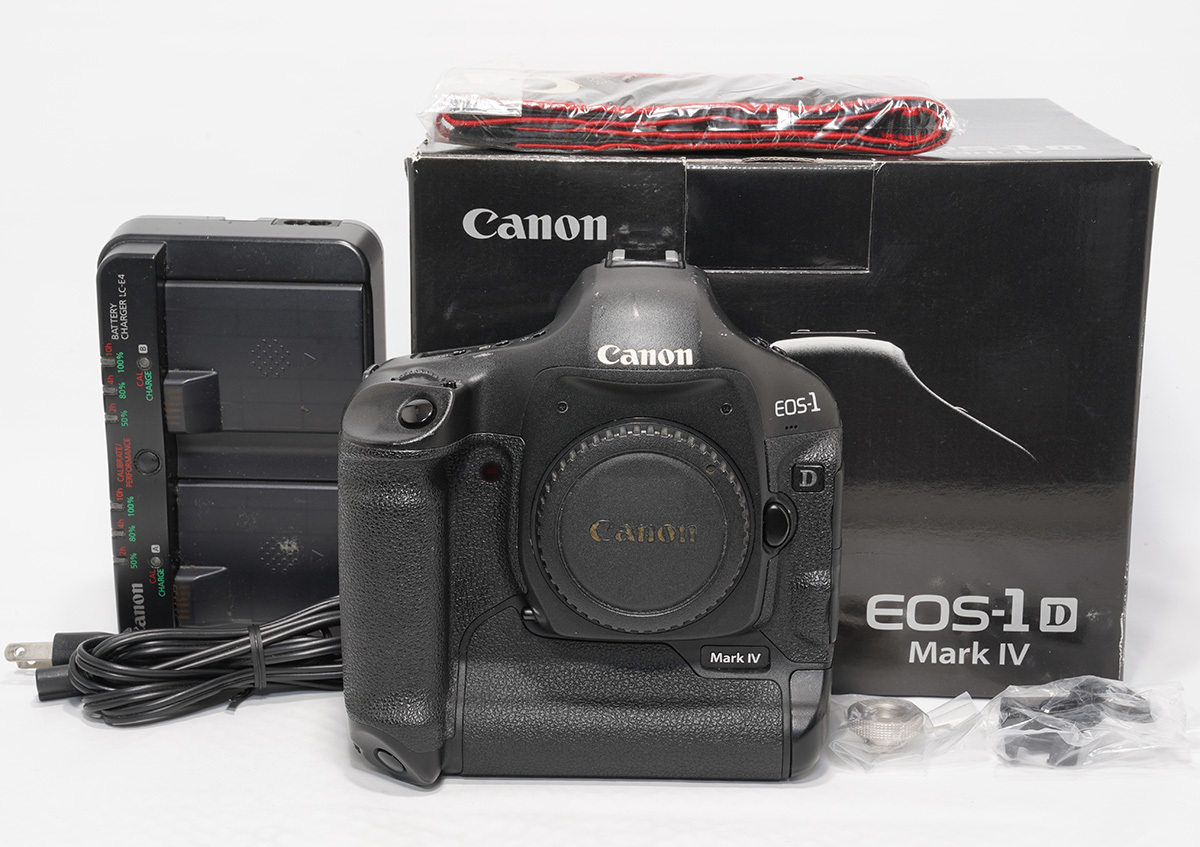 即決 キヤノン EOS-1D Mark IV ボディ ショット数 95597 実用品_画像1