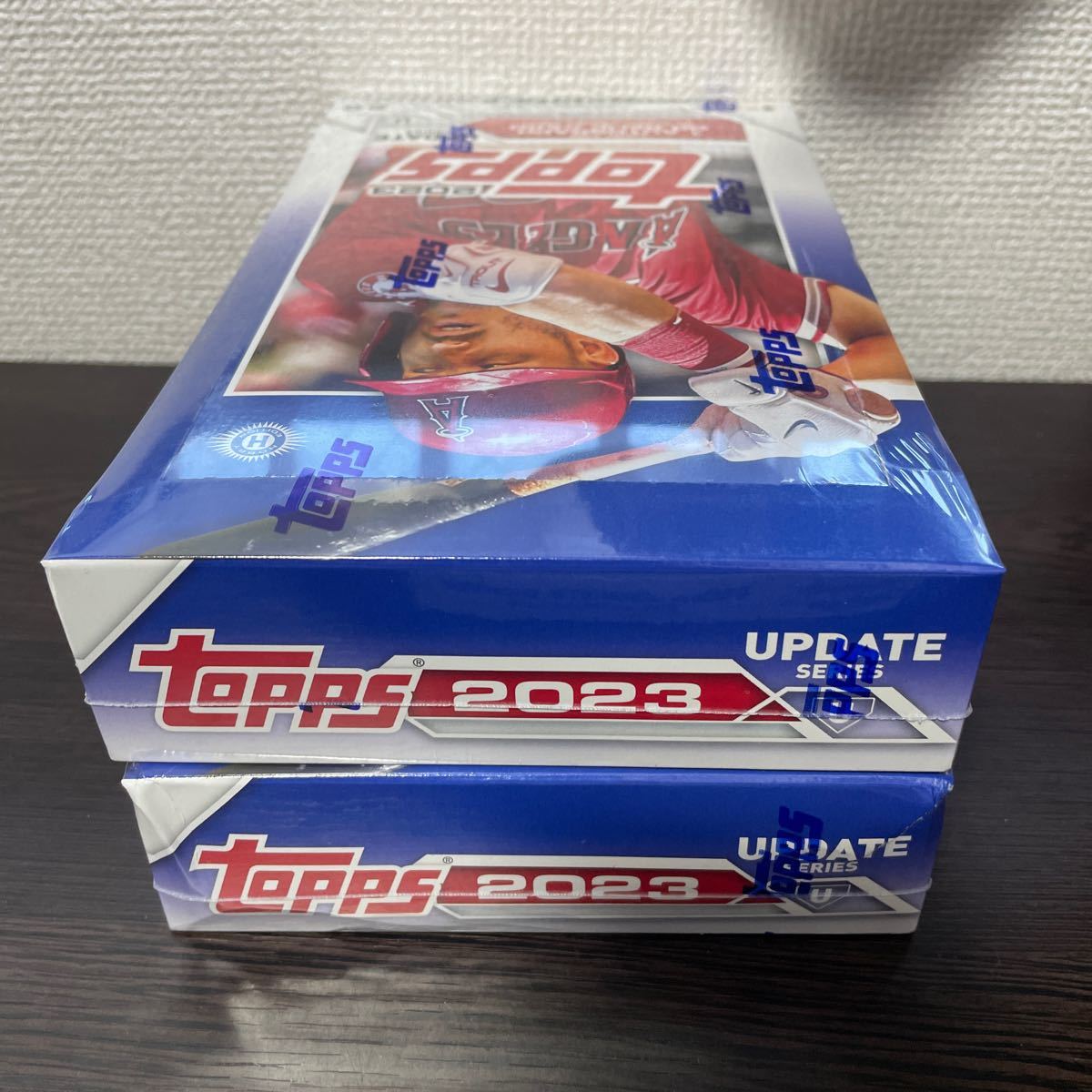 新品未開封 2023 Topps MLB 2023 Update Series Baseball Hobby トップス アップデート シリーズ ベースボール ホビー 2箱 シュリンク付き_画像3