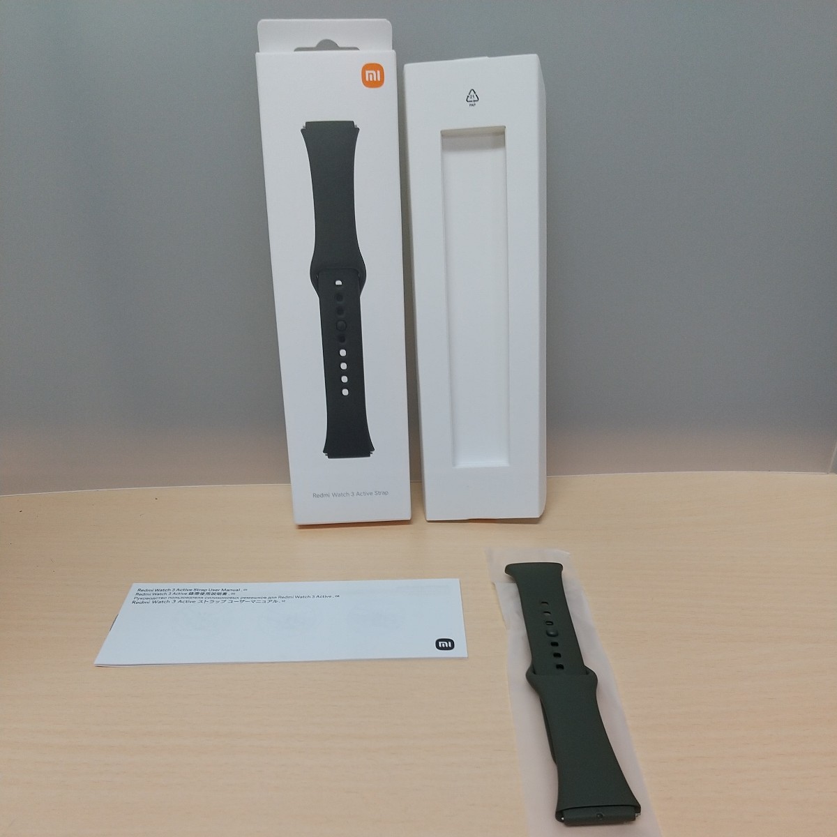 y012206fm シャオミ ( Xiaomi ) 純正 交換 ストラップ Redmi Watch 3 Active 専用 グリーン_画像4