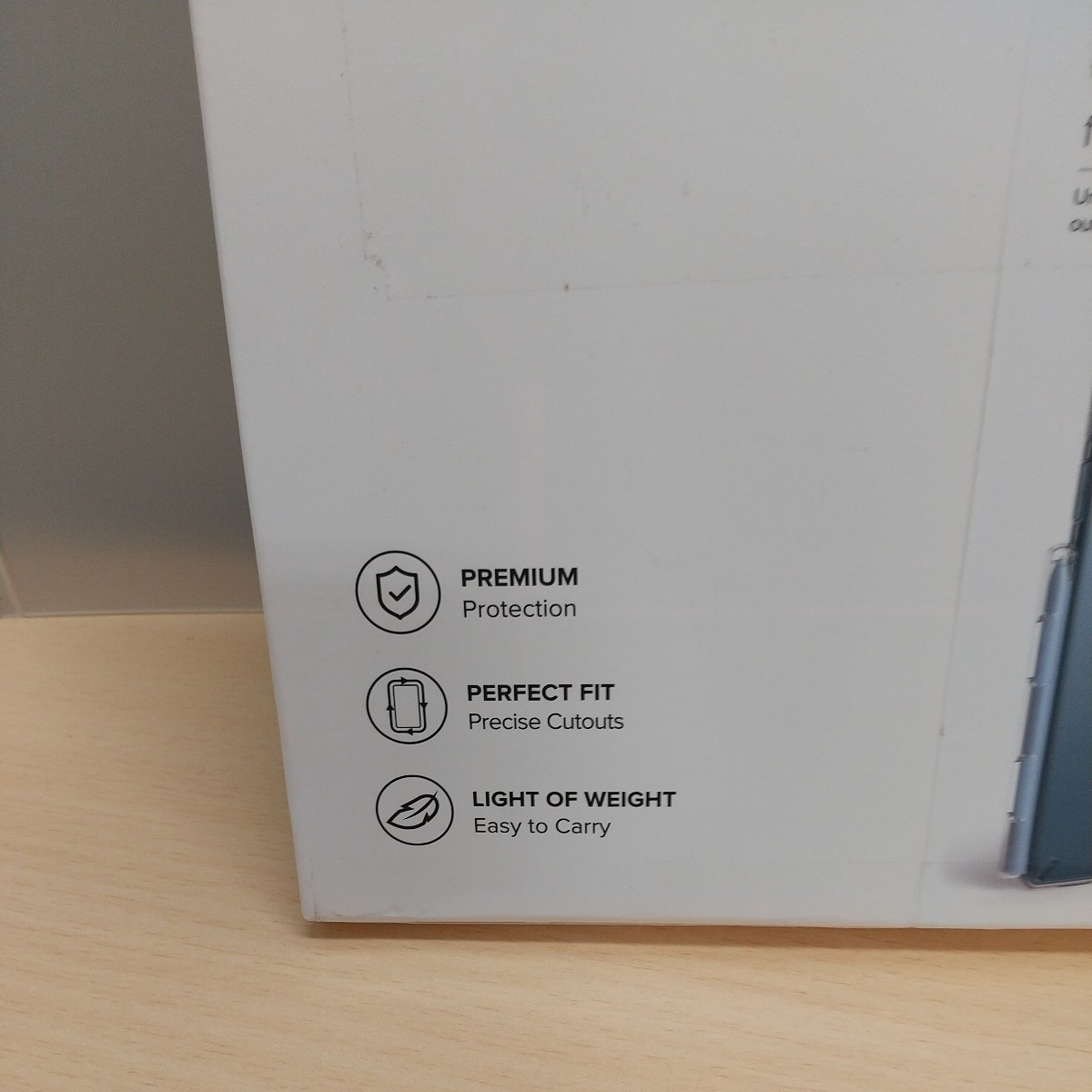 y012620fm Galaxy Tab S6 Lite ケース 軽量 薄型 ストラップホール [ 米軍MIL規格取得 ] 落下防止 カバー クリア ペンホルダー 付き_画像6