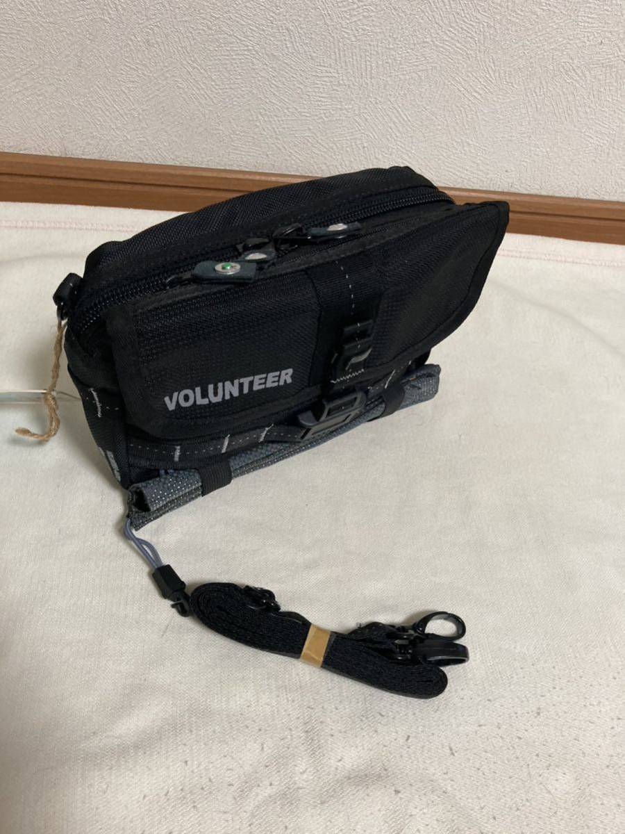 【新品】最終特割 volunteer ボランティア ミリタリー風2wayショルダーバッグ ベルトポーチにも お洒落 使える 激安！_画像3