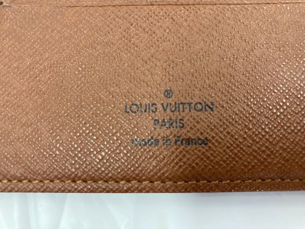 Louis Vuitton　ルイヴィトン　財布　モノグラム　ポルトフォイユミュルティプル　M60895/RA3191　箱付き【BLBE4014】_画像3