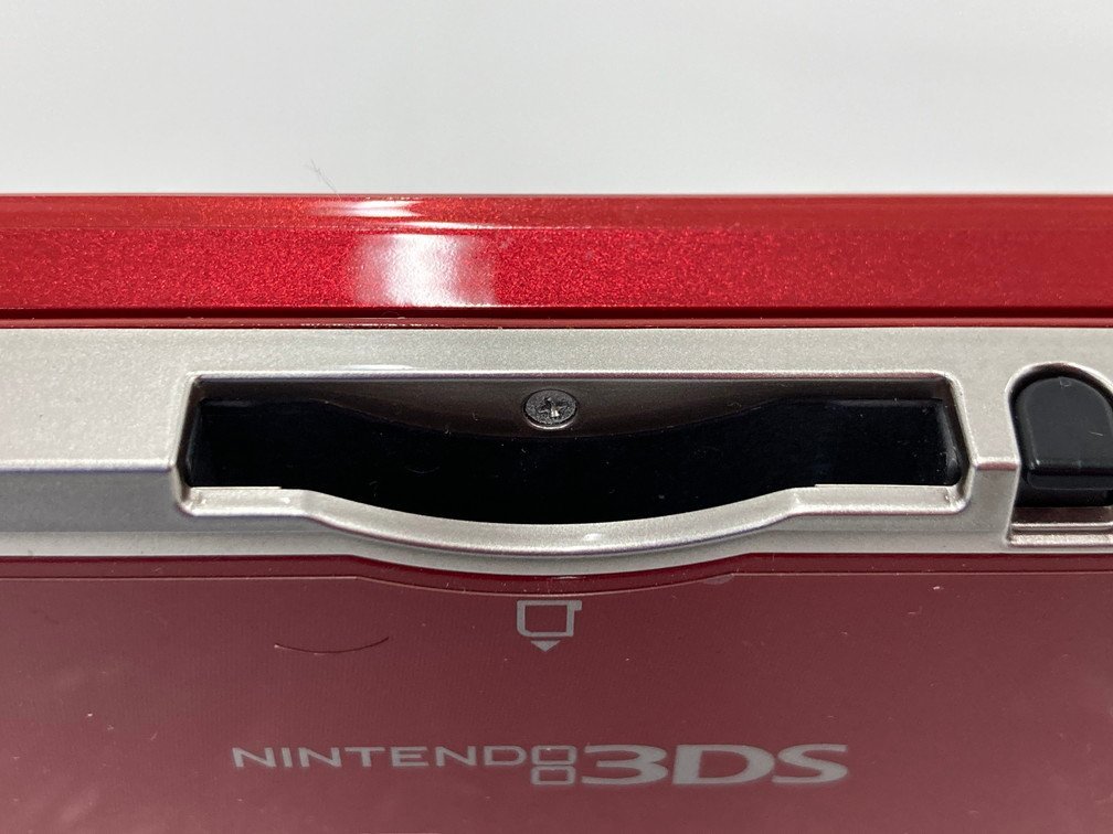 任天堂　NINTENDO 3DS 本体　フレアレッド　CTR-001　初期化済　箱入り【CAAF1027】_画像6