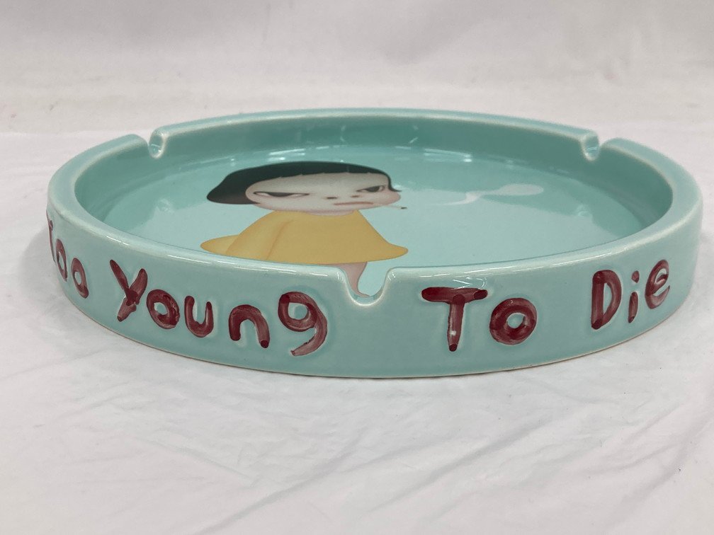 奈良美智 灰皿 Too young To Die アート Yoshitomo Nara 奈良美智 灰皿 Too young To Die アート Yoshitomo Nara