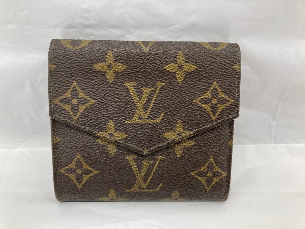 LOUIS VUITTON ルイヴィトン 財布 モノグラム ポルトモネビエ M61660/9001AN【CAAO8037】_画像2