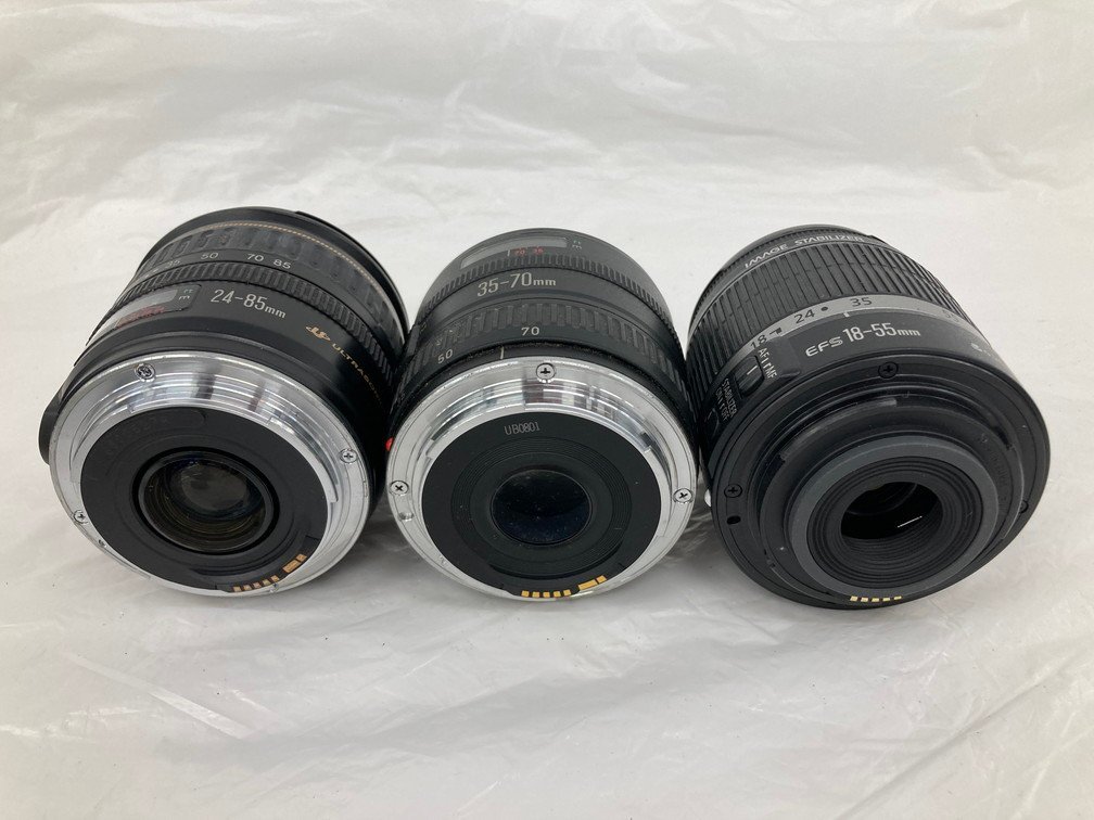 AFレンズ　おまとめ　キヤノン Canon EF-S 18-55/3.5-5.6 IS　ニコン Nikon AF NIKKOR 70-210/4-.6 D　他　【CAAX1086】_画像5