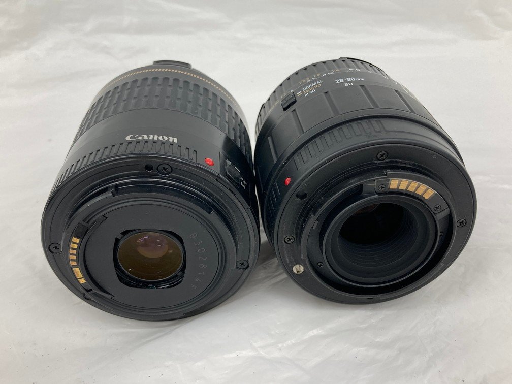 AFレンズ　おまとめ　キヤノン Canon EF-S 18-55/3.5-5.6 IS　ニコン Nikon AF NIKKOR 70-210/4-.6 D　他　【CAAX1086】_画像7