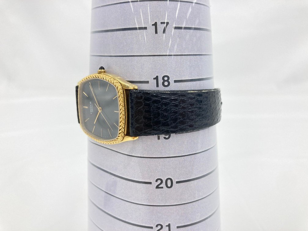 SEIKO　セイコー　腕時計　クレドール　クォーツ　5931-5100　18K刻印　総重量32.6g　不動品【CABB3087】_画像8