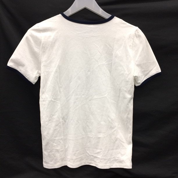 CELINE セリーヌ 半袖Tシャツ コットン ホワイト サイズXS【CAAK5077】_画像2