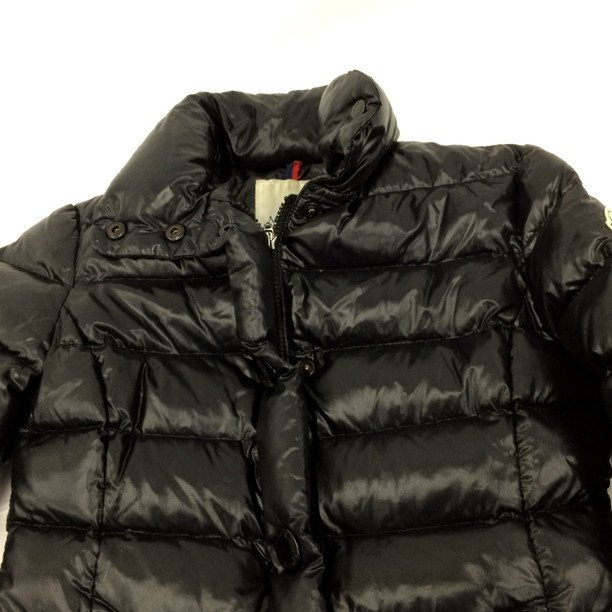 MONCLER モンクレール ダウンジャケット サイズ00 ブラック レディース 102-093-45312-50 68950【CAAL5007】_画像3