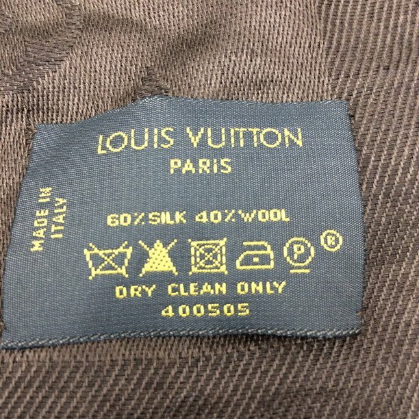 LOUIS VUITTON ルイ・ヴィトン モノグラム ストール ショール 400505 タグあり 箱付き【CAAW5022】_画像4