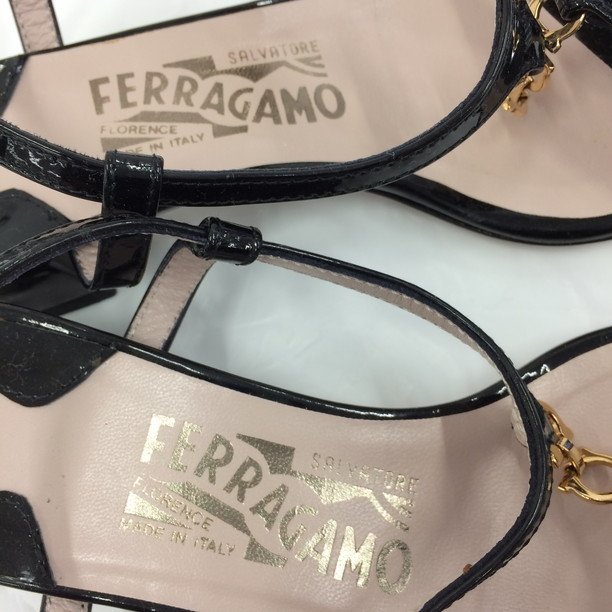 Salvatore Ferragamo サルヴァトーレ・フェラガモ　パンプス　DANDI　DY 53713　NERO　サイズ4 1/2　箱入り【CAAY5063】_画像5