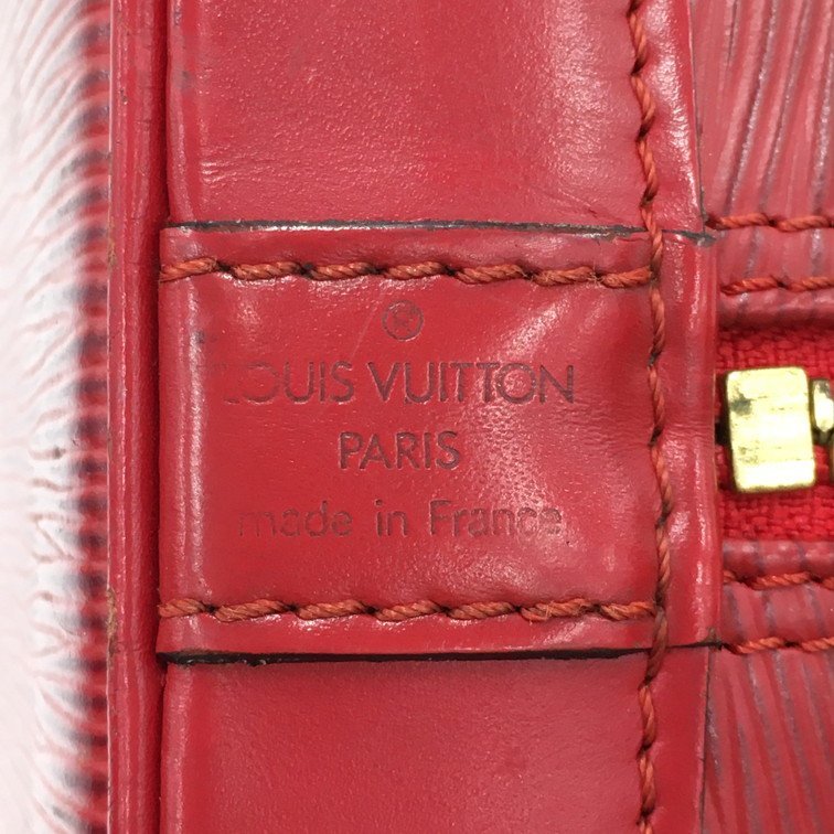 Louis Vuitton　ルイヴィトン　エピ　アルマ　ハンドバッグ　M5214E/AR0976【BLAZ3005】_画像7