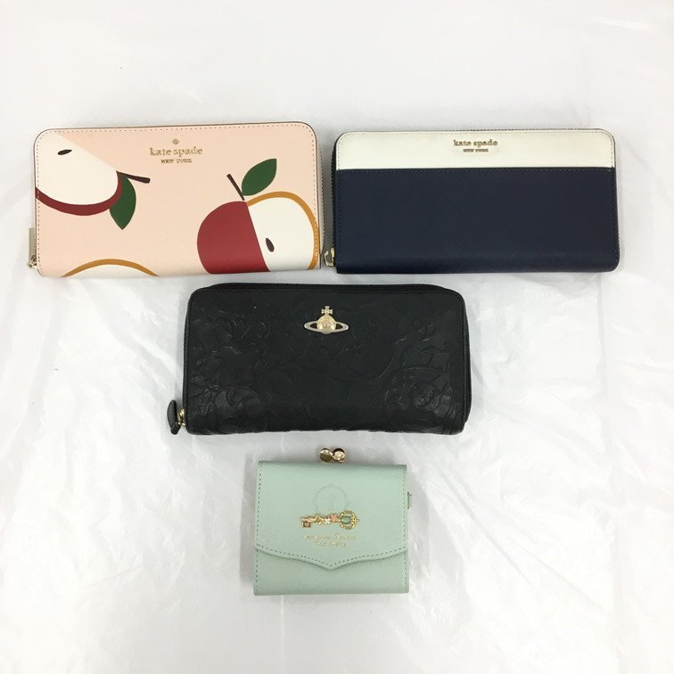 kate spade new york ケイトスペード/Samantha Thavasa サマンサタバサ 他 財布 おまとめ【BLBC5036】_画像1