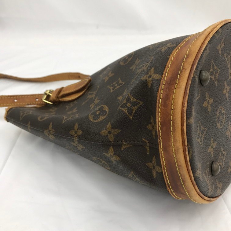 Louis Vuitton　ルイヴィトン　モノグラム　バケットPM　バッグ　M42238/AR0998【CAAE2007】_画像4