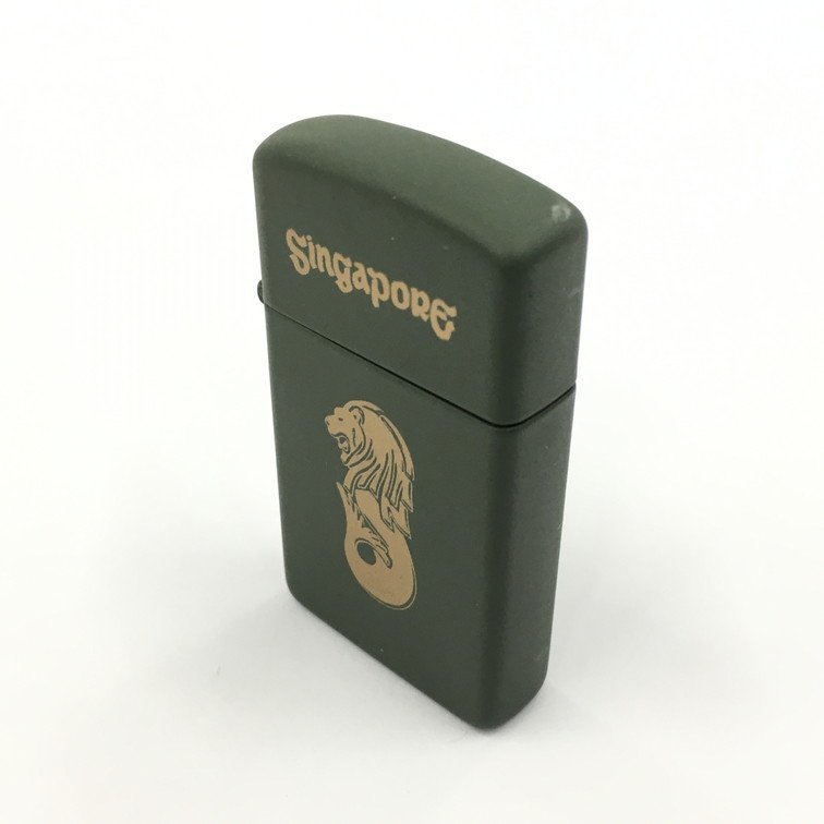 ZIPPO ジッポー ライター シンガポール【CAAK5092】_画像1