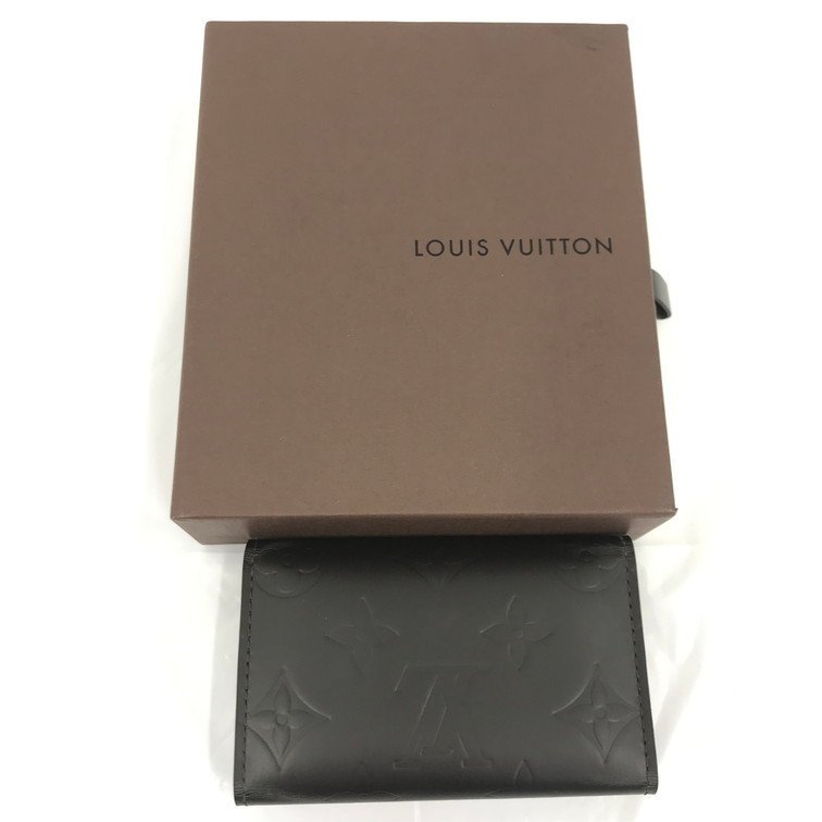 LOUIS VUITTON ルイ・ヴィトン モノグラム マット ミュルティクレ4 M65162 イニシャル入り【CAAK3004】_画像2