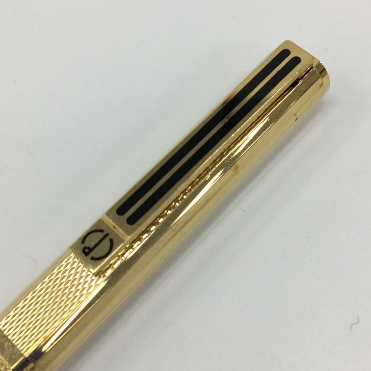 dunhill ダンヒル ドレス ゴールドプレート ボールペン 箱付【CAAK4030】_画像4