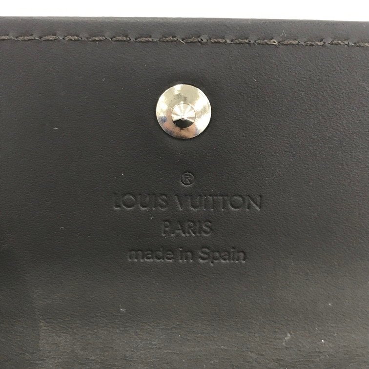 LOUIS VUITTON ルイ・ヴィトン モノグラム マット ミュルティクレ4 M65162 イニシャル入り【CAAK3004】_画像9