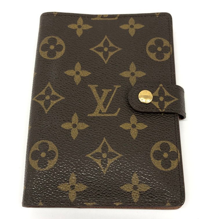 Louis Vuitton　ルイヴィトン　モノグラム　アジェンダPM　手帳カバー　R20005/SP1909【CAAL9003】_画像1