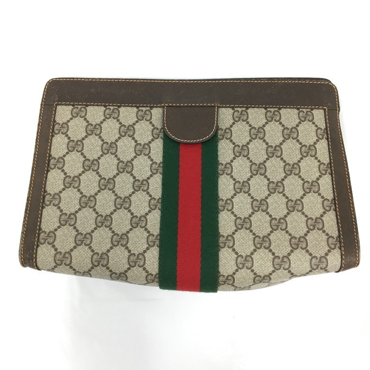 GUCCI グッチ セカンドバッグ GG シェリーライン 67 014 2125【CAAN5026】_画像2