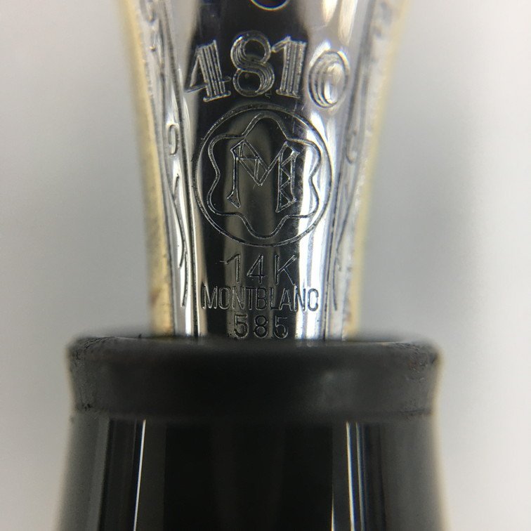 MONTBLANC　モンブラン　MEISTERSTUCK 　万年筆　HOMMAGE A F.CHOPIN　ペン先14K【CAAN3077】_画像5