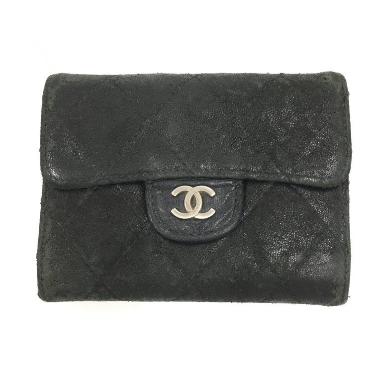 CHANEL　シャネル　マトラッセ　コインケース　ココマーク【CAAO3051】_画像1