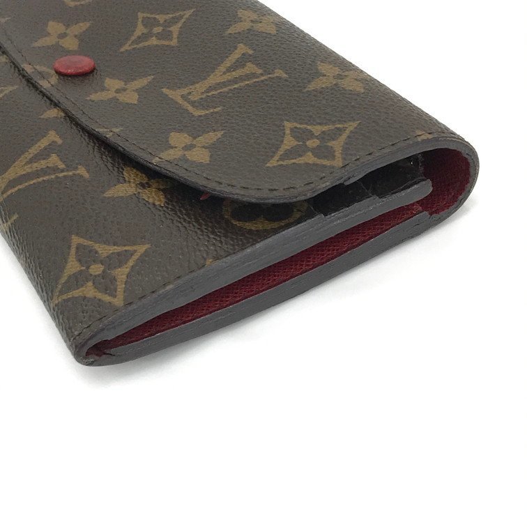 Louis Vuitton　ルイヴィトン　財布　モノグラム　ポルトフォイユ・エミリー　M60136/CA1150　箱付き【CAAR2012】_画像5