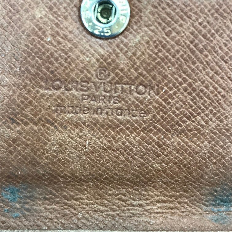 Louis Vuitton　ルイヴィトン　モノグラム　ミュルティクレ6　キーケース　M62630【CAAR2046】_画像6