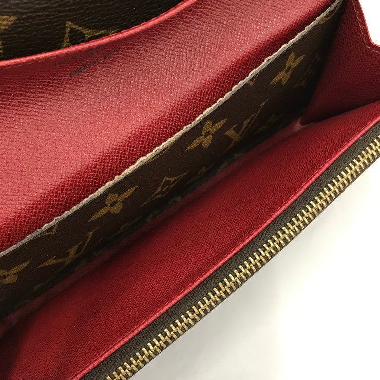 Louis Vuitton　ルイヴィトン　財布　モノグラム　ポルトフォイユ・エミリー　M60136/CA1150　箱付き【CAAR2012】_画像6