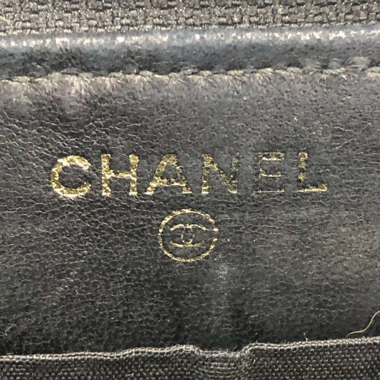 CHANEL　シャネル　キャビアスキン　ラウンドジップ　長財布　8731532【CAAS6008】_画像6