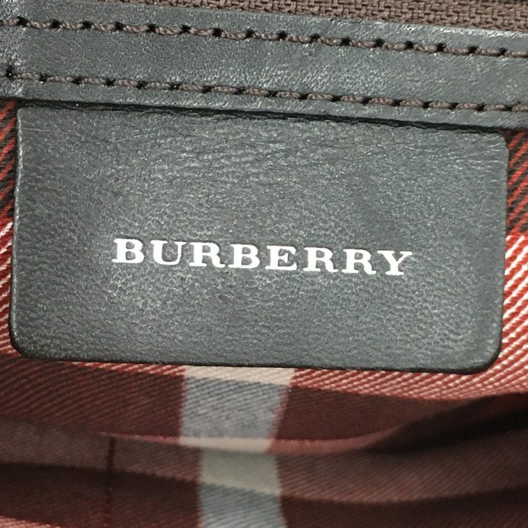 BURBERRY バーバリー トートバッグ キャンバス 【CAAS3021】_画像7