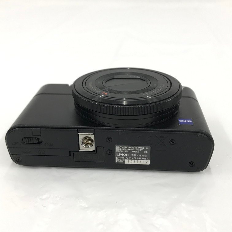 SONY ソニー Cyber-Shot DSC-RX100 デジタルカメラ 通電確認済み 箱/付属品付き【CAAT2014】_画像6