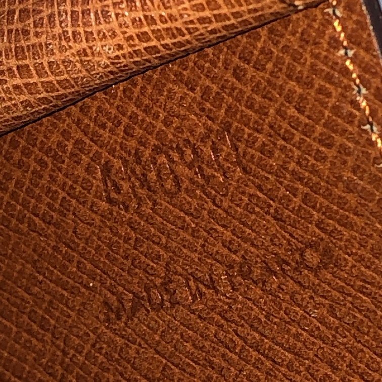 Louis Vuitton　ルイヴィトン　財布　モノグラム　ポシェット・ポルト モネ クレディ　M61723/AN0911　箱付き【CAAW6013】_画像9