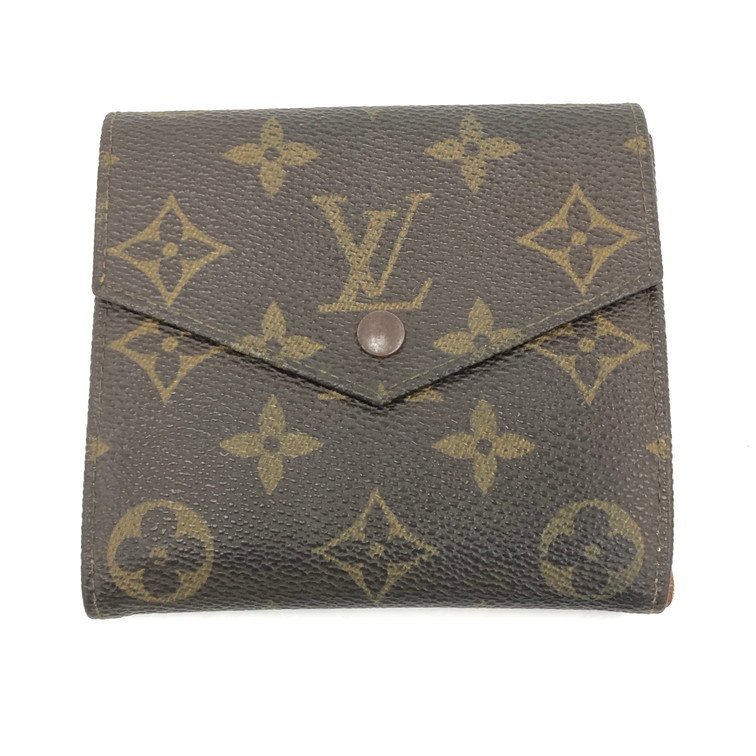 LOUIS VUITTON ルイヴィトン 財布 モノグラム ポルトモネビエ カルトクレディ M61660/8911AN【CAAY6049】_画像1