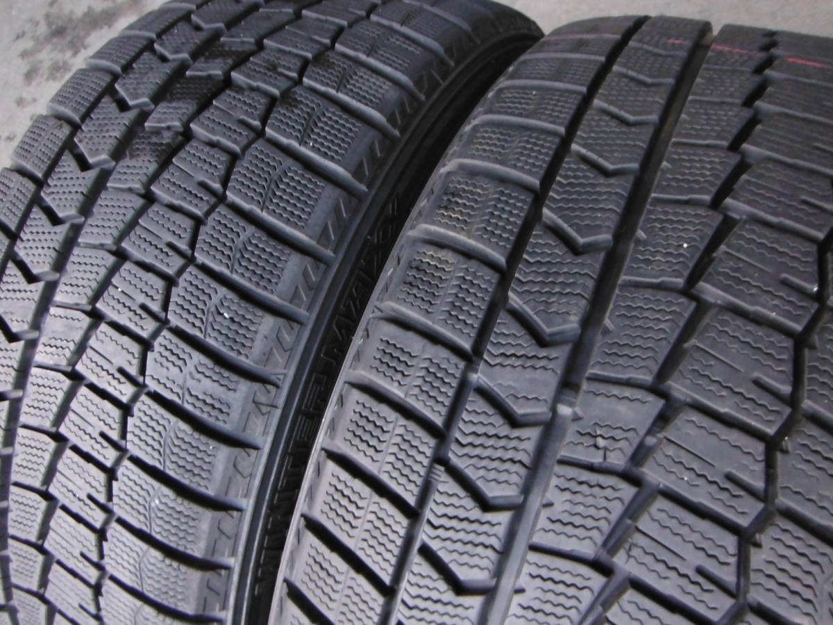 P2451 送料無料 2本SET価格! バリ溝 245/40R18 ダンロップ WINTER MAXX WM02 スタッドレス 245/40/18 245/40-18 エアーチェック済_画像7