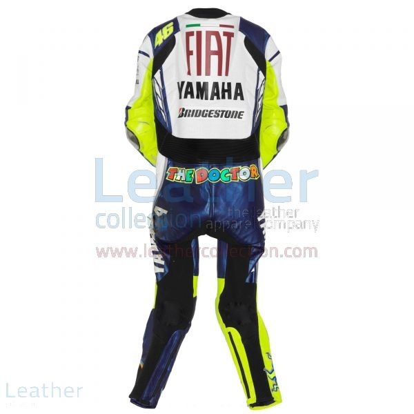 海外 送料込み 　高品質　バレンティーノ・ロッシ 　YAMAHA FIAT MOTOGP 2008　 レーシングレザースーツ 　 サイズ各種　本革　レプリカ_画像2