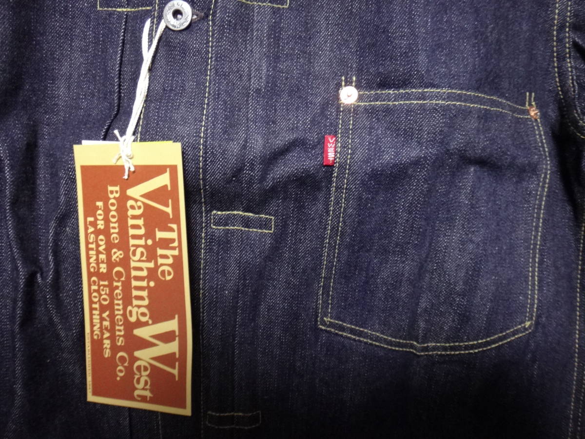 FREEWHEELERS（フリーホイーラーズ）「Lot S506 XX 1944-45」Denim Jacket WW2 MODEL (デニム ジャケット 大戦モデル) size46 NON-WASH_画像4