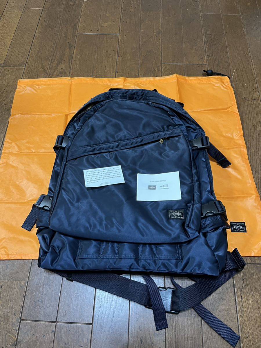 PORTER tanker back pack iron blue です。吉田カバン ポーター タンカー リュック _画像1