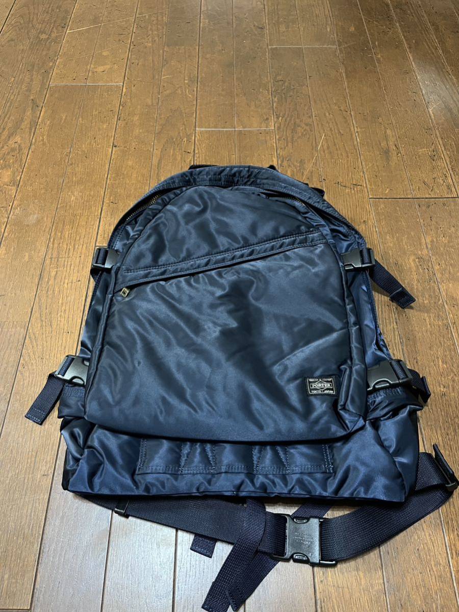 PORTER tanker back pack iron blue です。吉田カバン ポーター タンカー リュック _画像2