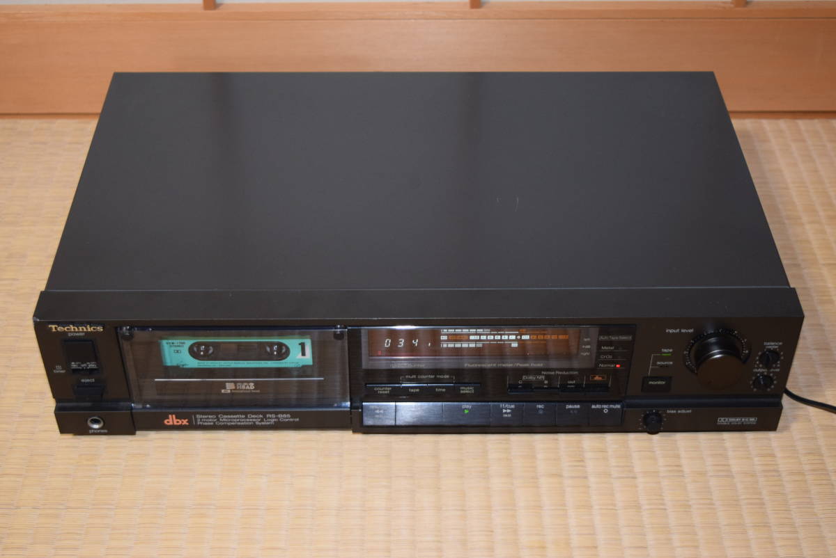 ★Technics カセットデッキ RS-B85 中古品★_画像4