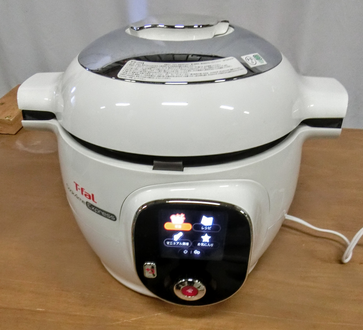 T-fal ティファール Cook4me Express クックフォーミー エクスプレス マルチクッカー電気圧力鍋 6.0L EPC09 年式不明 MT_画像1