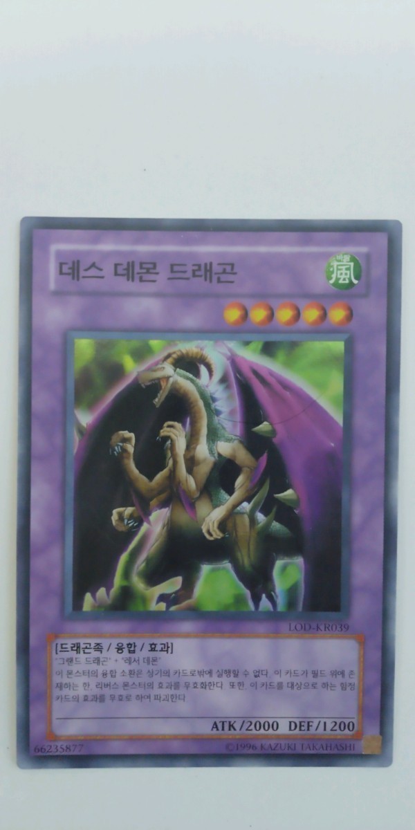 韓国語版遊戯王カードLOD収録カード５枚セット_画像9