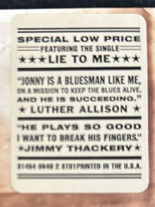 JONNY LANG / ジョニー・ラング / LIE TO ME / 1996年