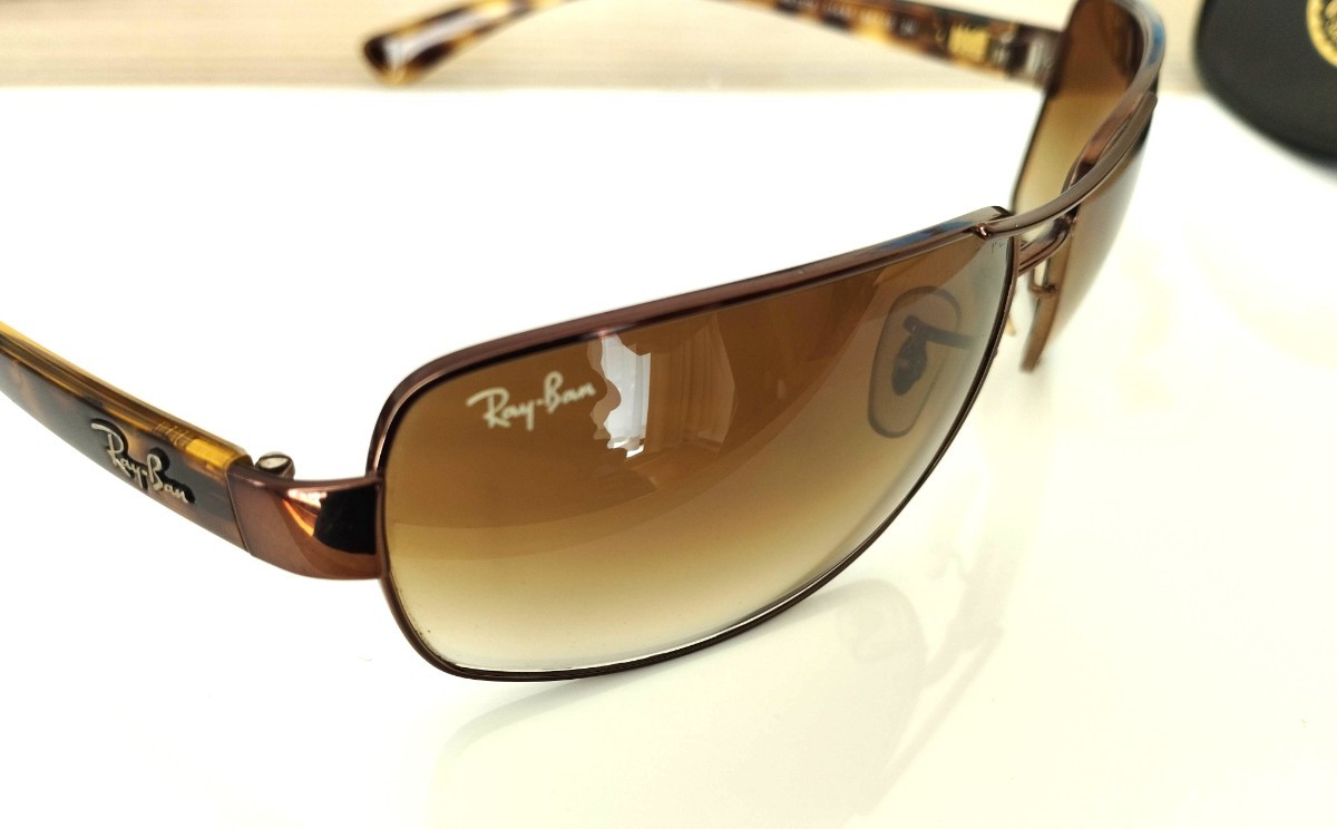 希少　レイバン サングラスRB3379 014 51 Ray-Ban RayBan ケース付 グラデーション　│X JAPAN　yoshiki_画像4