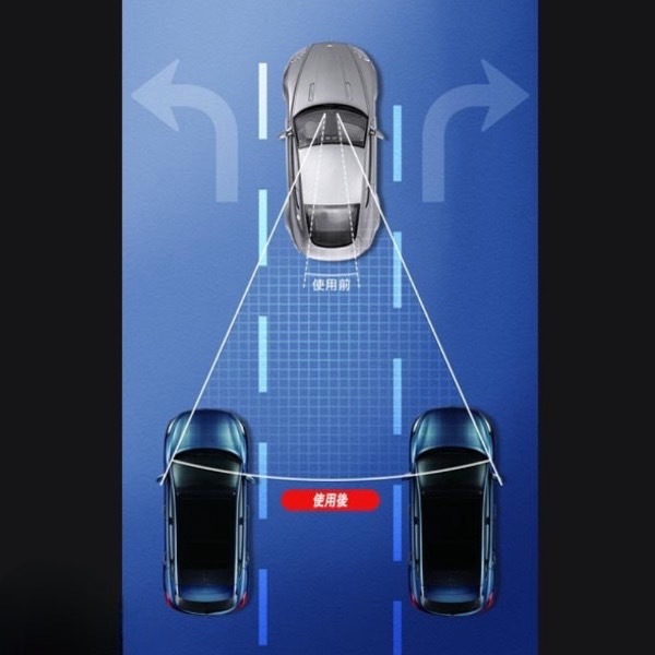 ハイエース RZH/KZH100系 ルームミラー バックミラー ワイド 車内ミラー 曲面鏡 汎用品_画像7