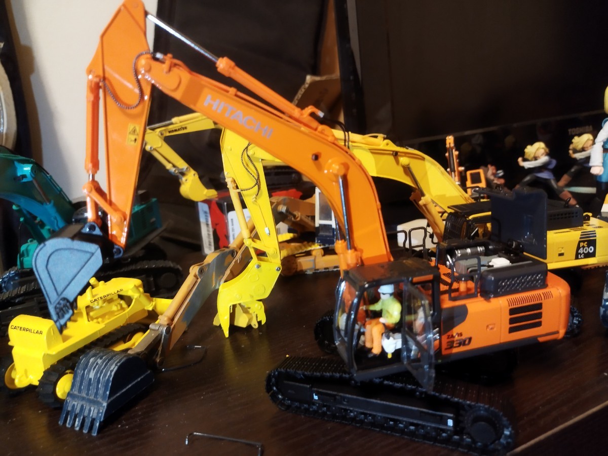 日立建機 ZAXIS 330-7 レプリカーズ コマツ 小松 コベルコ ショベルカー パワーショベル 油圧ショベル ドーザー_画像1