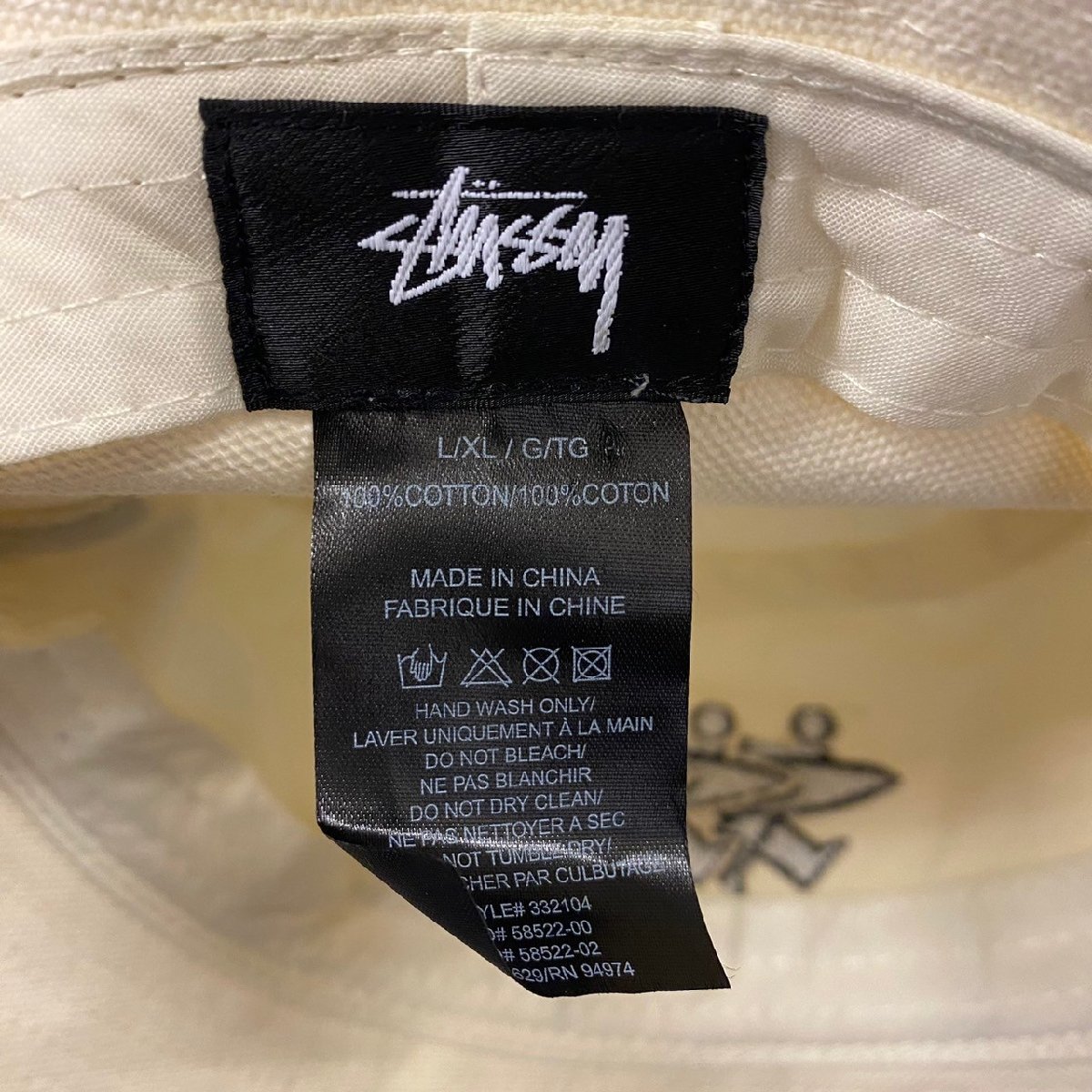 ☆CDG X STUSSY シーディージー×ステューシー☆Bucket Hat コラボバケットハット_画像9