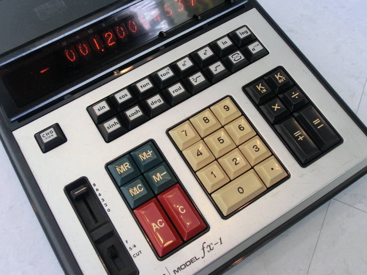 50000円 ◇casio nixie tube scientific calculator fx-1 カシオ 50000円 ◇casio nixie tube scientific calculator fx-1 カシオ
