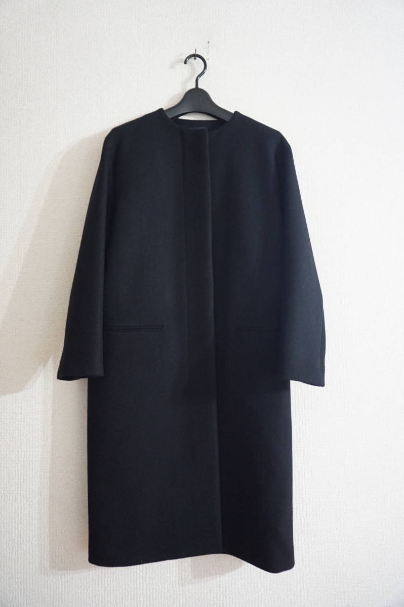 YLEVE 2019AW no color шерстяное пальто длинный чёрный черный MUSE de Deuxieme Classe a Pal tomon
